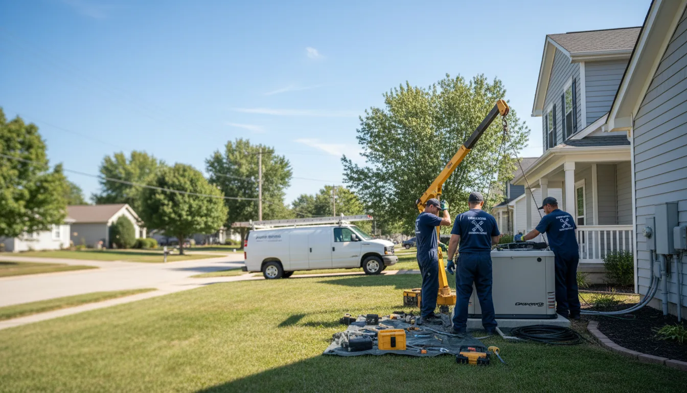 Generator Installation in Alvin, TX near me